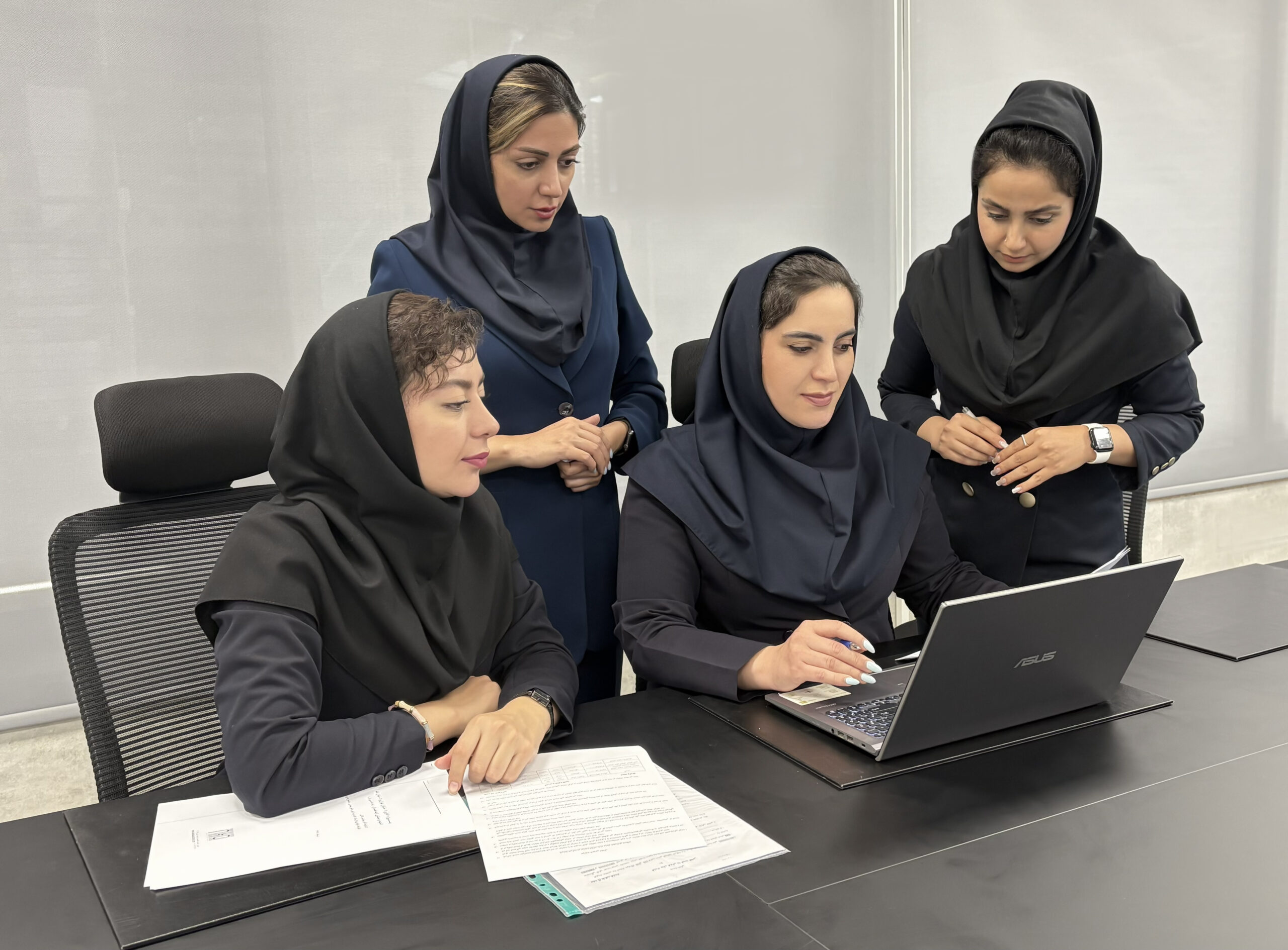 تیم در حال برنامه ریزی